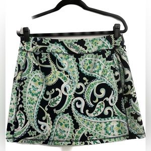 Talbots Pull-On Paisley Skort